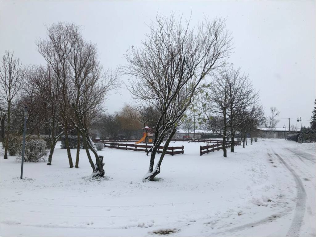 Winterimpression im Jan 2021 - Spielplatz